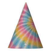 Let's Groove Tie Dye Party Pet Feesthoedjes (Links)