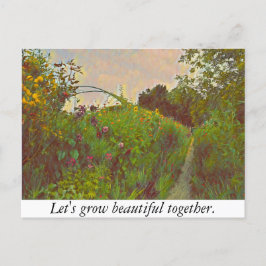 Lets Grown Together Briefkaart
