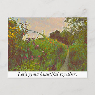 Lets Grown Together Briefkaart