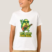 Lets Guac en Roll Avocado Shirt (Voorkant)