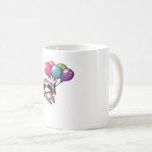 Let's Hang Out It's My Birthday Balloon Sloth , Cu Koffiemok (Voorkant rechts)