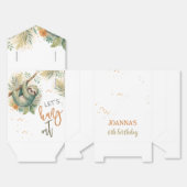 Let's hang out sloth kids birthday bedankdoosjes (Ongevouwen)