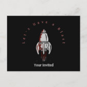 Let's Have a Blast Feestdagenkaart (Voorkant)