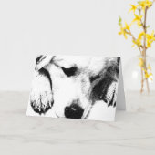 Let's have a brownie card kaart (Gele Bloem)