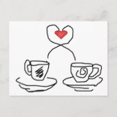 Let's have a cup of... briefkaart (Voorkant)