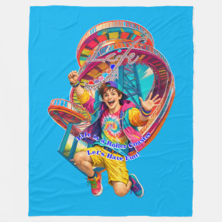 Let's Have Fun Clipboard Fleece Deken