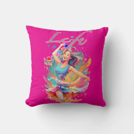 Let's Have Fun,Life a Roller Coaster Kussen