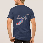 Let's Have Fun! Tri-Blend Shirt (Achterkant)