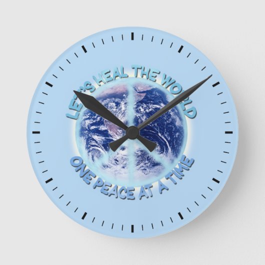 Let's heal the World. Ronde Klok (Voorkant)