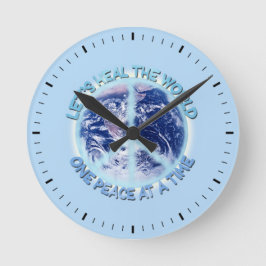 Let's heal the World. Ronde Klok