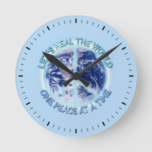 Let's heal the World. Ronde Klok