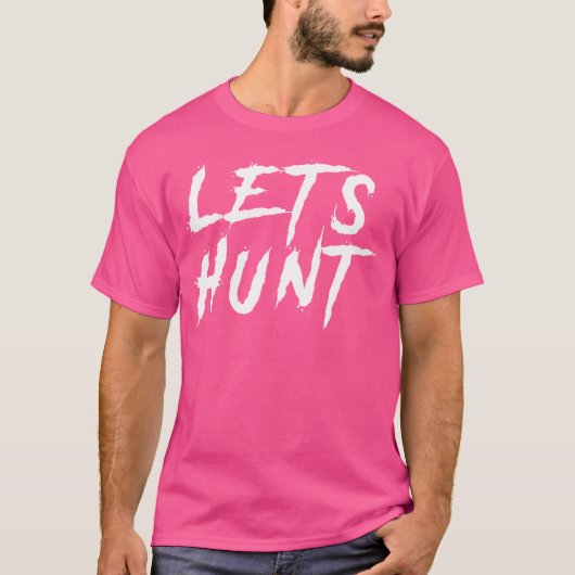 Lets Hunt Football Tailgate T-shirt (Voorkant)