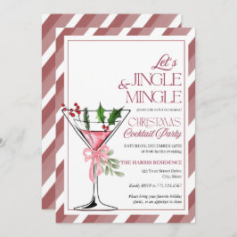 Let's Jingle and Mingle Holiday Party  Kaart