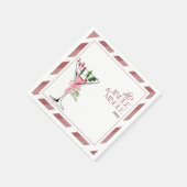 Let's Jingle and Mingle Holiday Party  Servet (Hoek)