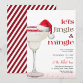 Let's jingle & mingle Holiday party Kaart (Voorkant / Achterkant)