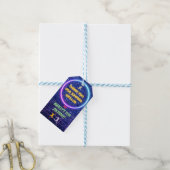Let's Jump Feest Sprong Neon Trampoline Park Cadeaulabel (Met Touw)