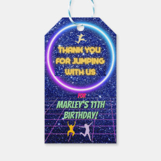 Let's Jump Feest Sprong Neon Trampoline Park Cadeaulabel