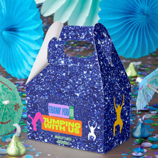 Let's Jump Party Bounce Neon Trampoline Park Bedankdoosjes