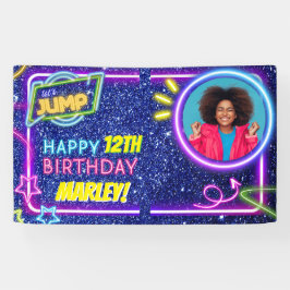 Let's Jump Party Bounce Neon Trampoline Park  Spandoek