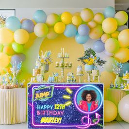 Let's Jump Party Bounce Neon Trampoline Park  Spandoek