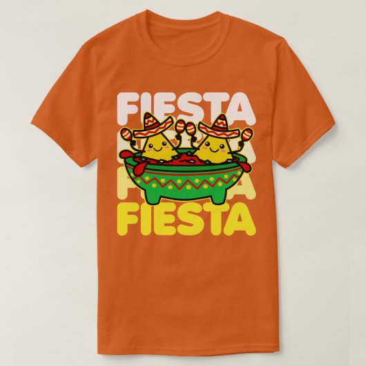 Lets Kawaii Chips Salsa T-shirt (Design voorkant)