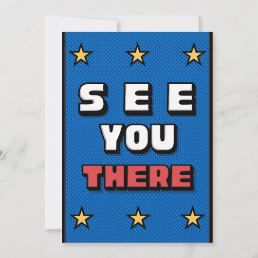 Let's Kick It - Football Voetbaluitnodiging Kaart (Achterkant)