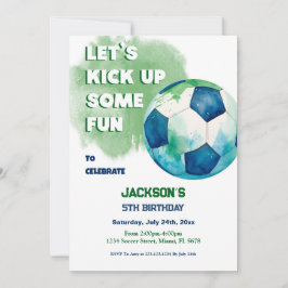 Let's kick up some fun Soccer Kaart