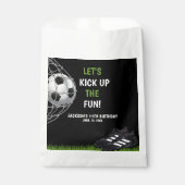 Let's Kick up the fun!, Fun Soccer Birthday Bedankzakje (Voorkant)