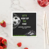 Let's Kick up the fun!, Fun Soccer Birthday Servet (Insitu)