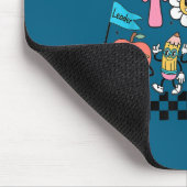 Let's Learn Today Retro Back To School Teacher Mot Muismat (Hoek)