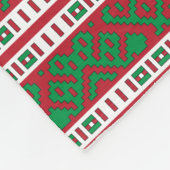 Lets Lets Lets Etnische Folk Fleece Deken (Hoek)