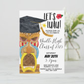 Let's Luau Party Invitation Kaart (Staand voorkant)