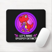 Lets Make Epilepsy Extinct Epilepsy Awareness Kids Muismat (Met muis)