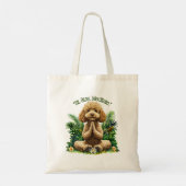 let's Meditate Tote Bag (Achterkant)