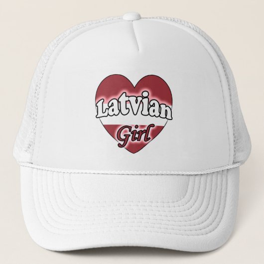 Lets meisje trucker pet (Voorkant)