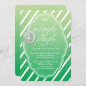 Let's Mingle en Jingle Vakantie uitnodiging (Voorkant / Achterkant)