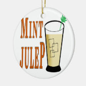 Let's mint julep keramisch ornament (Links)