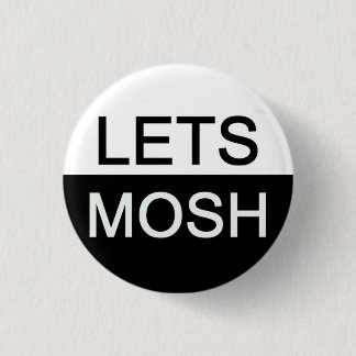 Lets mosh ronde button 3,2 cm