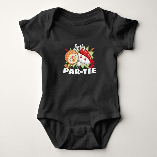 Lets Par T-shirt Golfpun - Golffeest (Voorkant)