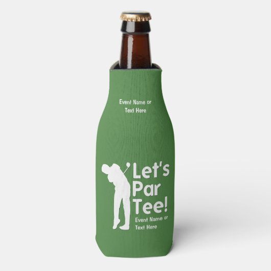 Let's Par Tee Flesjeskoeler (Fles Voorkant)