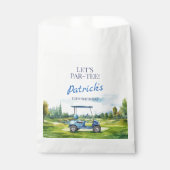 Let's Par-Tee Golf Any Age Birthday Bedankzakje (Voorkant)