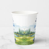 Let's Par-Tee Golf Any Age Birthday Papieren Bekers (Rechts)