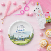 Let's Par-Tee Golf Any Age Birthday Papieren Bordje (Feest)