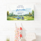 Let's Par-Tee Golf Any Age Birthday Spandoek (Insitu)
