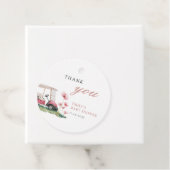 Let's Par-tee Golf Baby Shower Bedankjes Labels (In situ)