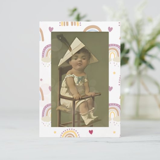 Lets Party Bedankkaart (Staand voorkant)