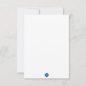 Lets Party Bedankkaart (Achterkant)