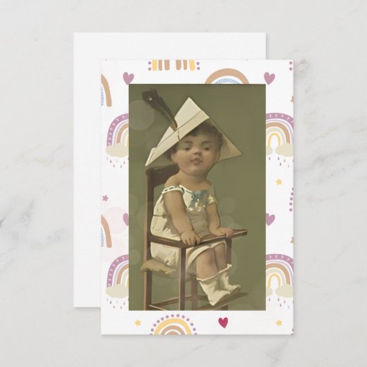 Lets Party Bedankkaart (Voorkant / Achterkant)