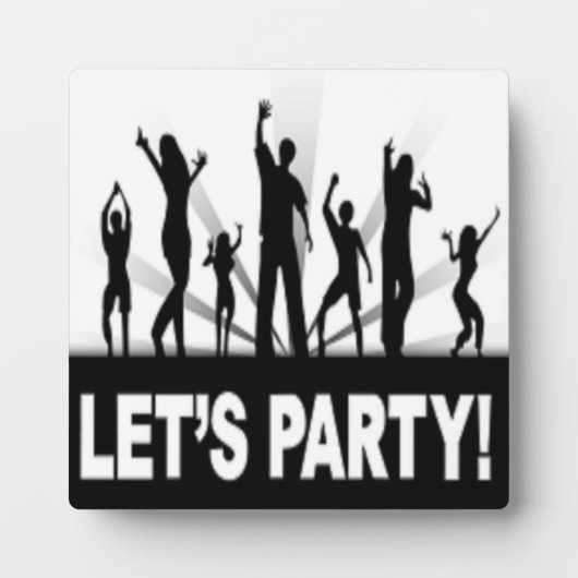 "LET'S PARTY"-DANCERS FOTOPLAAT (Voorkant)
