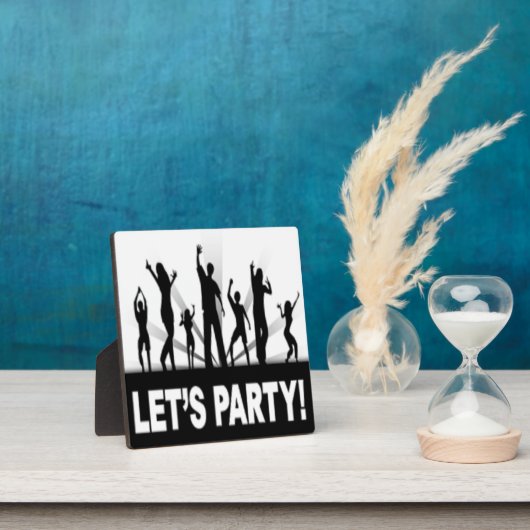 "LET'S PARTY"-DANCERS FOTOPLAAT (Insitu)